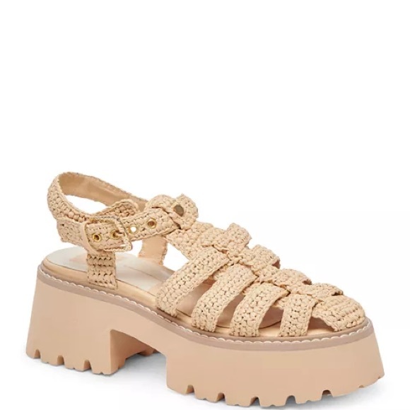 Dolce Vita Lasly Almond Toe Platform Fisherman Sandals - Picture 2 of 6